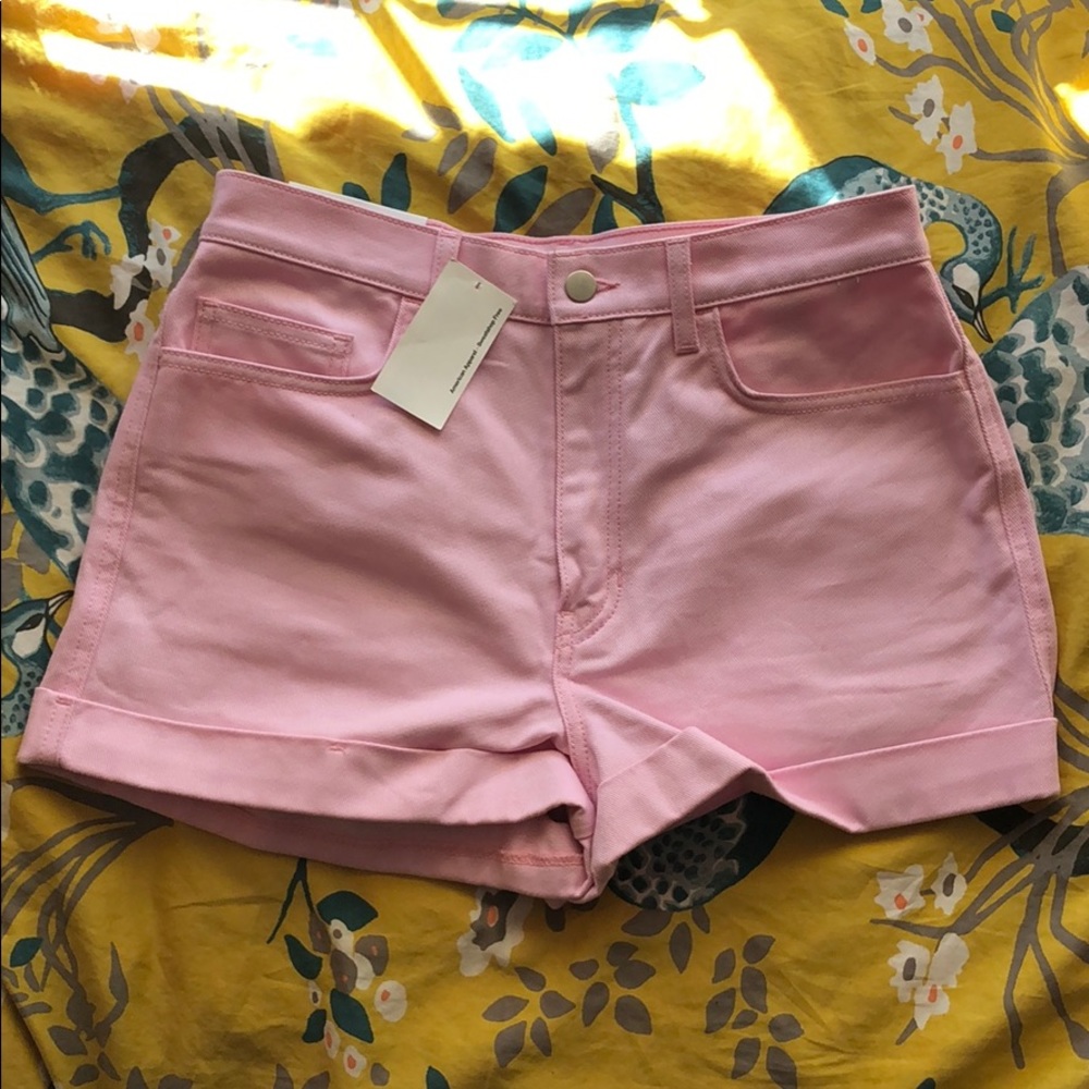 New American apparel jean shorts